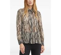 Morgan Cipyth snake-print shirt - Neutrals 34-36-38-40