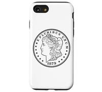 Morgan Dollar 1879 Coin Collector Numismatics USA Coinage Case for iPhone SE (2020) / 7/8