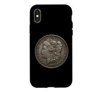 Morgan Dollar 1879 Coin Collector Numismatics USA Coinage Case for iPhone X/XS