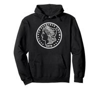 Morgan Dollar 1879 Coin Collector Numismatics USA Coinage Pullover Hoodie