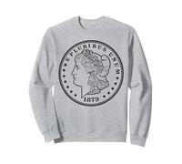 Morgan Dollar 1879 Coin Collector Numismatics USA Coinage Sweatshirt