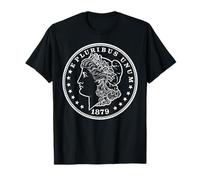 Morgan Dollar 1879 Coin Collector Numismatics USA Coinage T-Shirt