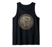 Morgan Dollar 1879 Coin Collector Numismatics USA Coinage Tank Top