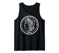 Morgan Dollar 1879 Coin Collector Numismatics USA Coinage Tank Top