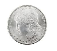 Morgan Dollar 1888 1 Dollar Old Coins Us Coins For Collectors(Gift: One Random eagle rare Coin, Two Coins Received)