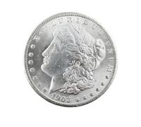 Morgan Dollar 1903 1 Dollar Old Coins Us Coins For Collectors(Gift: One Random eagle rare Coin, Two Coins Received) Individual Coins