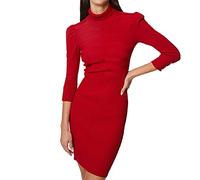 Morgan Dress Pull Adjustede Color Red Rollé L