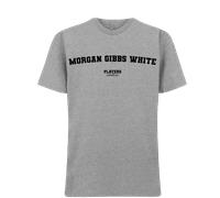 Morgan Gibbs White Men's T-Shirt - Gray / 2XL