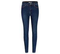 Morgan High Waisted Slim Jeans 7/8 Raw Denim, UK 12