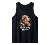 Morgan Horse Proud Rearing Breed Equestrian Tank Top