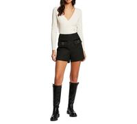 Morgan Women's 241-MCAT Pullover Sweater, Ivory, XL