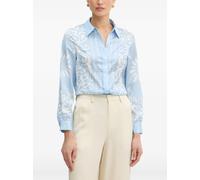 Morgan paisley-print long-sleeve shirt - Blue 38-40-42