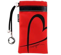 Morgan Pouch Heart Protection Cover Case Bag for Mobile Phone MP3 Player Walkman