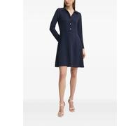 Morgan Rdinar button-up long-sleeve dress - Blue 34-36-38