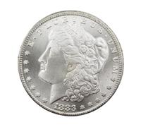 Morgan Silver Dollar 1883 1 Dollar Old Coins Us Coins For Collectors(Gift: One Random Eagle Rare Coin, Two Coins Received)
