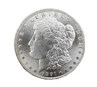 Morgan Silver Dollar 1891 1 Dollar Old Coins Us Coins For Collectors(Gift: One Random Eagle Rare Coin, Two Coins Received) Individual Coins