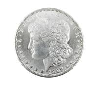 Morgan Silver Dollar 1897 1 Dollar Old Coins Us Coins For Collectors(Gift: One Random Eagle Rare Coin, Two Coins Received)