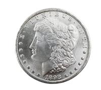 Morgan Silver Dollar 1898 1 Dollar Old Coins Us Coins For Collectors(Gift: One Random Eagle Rare Coin, Two Coins Received)