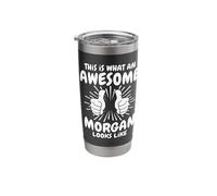 Morgan Surname Awesome Morgan Last Name Morgan Stainless Steel Insulated Tumbler
