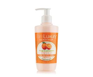 Morgan Taylor - BareLuxury - Hand & Body Lotion - Orange & Lemongrass - Energy - 8 oz