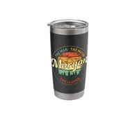 Morgan The Man The Myth The Legend Men Personalized Name Stainless Steel Insulated Tumbler