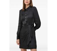 Morgan tie-detail mini dress - Black 38-40