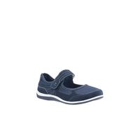 Fleet & Foster Morgan Memory Foam Womens Trainers, Size 6 In Navy