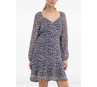 Morgan V-neck mini dress - Blue 42-44-46