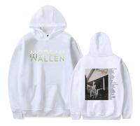 Morgan Wallen One Thing At A Time Tour Hoodie Unisex Print Long Sleeve Pullover Sweatshirt Men Women Casual Unique Fashion Hoodies XXS-4XL-White||XL