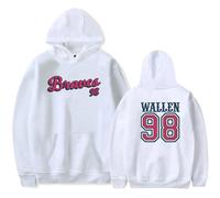 Morgan Wallen One Thing At A Time Tour Merch Hoodies Unisex Printed Long Sleeve Sweatshirt Mens Womens Fashion Oversized Pullover Hoodies XXS~4XL-White||M