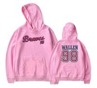 Morgan Wallen One Thing At A Time Tour Merch Hoodies Unisex Printed Long Sleeve Sweatshirt Mens Womens Fashion Oversized Pullover Hoodies XXS~4XL-Pink||XS