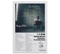 Morgan Wallen Poster Dangerous: The Double Album Cover Posters Country Singer Canvas Wall Art Vintage Picture Print Paintings for Room Aesthetic Bedroom Living Room Wall Decor Unframe 16x24inch