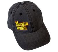 Morgan Wallen Rock Off Stacked Logo Side Baseball Cap One Size Grigio Carbone