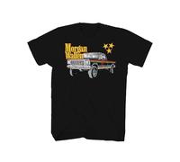Morgan Wallen T Shirt Pickup Truck Adult Black Short Sleeve Country Music Star Vintage Style Graphic Tees, Black, Large
