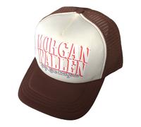 Morgan Wallen Women's Long Live Cow Trucker Cap in Camel Morgan Wallen Camel One Size