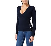 Morgan Woman 182-Mojo.n Fine sweater Adjusting asymic Mojo, blue (navy 301), xs eu