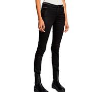 Morgan Women's Pantalon Slim Enduit 212-PALONA Classic Trousers, Black, 40