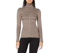 Morgan Women's 202-MENTOSA Sweater, Beige (Taupe), XS