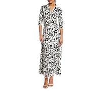 Morgan Women's 231-RLILO Robe, Off White/Black, 40