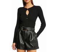 Morgan Women's 232-MATEO Sweater, Black, XL