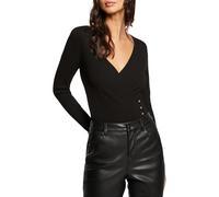 Morgan Women's 241-MCAT Pullover Sweater, Black, S