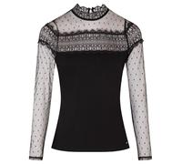 Morgan Women's 241-MSTACY Pullover Sweater, Black, M
