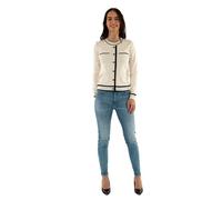 Morgan Women's 251-mjuani Sweater, Ivory/Black, S