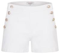 Morgan Women's Button Shorts UK 8, 241-SHIVAL1/OFF WHITE/36