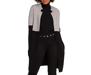 Morgan Women's Gilet Long Mblock Cardigan Sweater