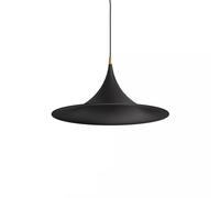 Morgana Pendant Ø47 Black/ Brushed Gold