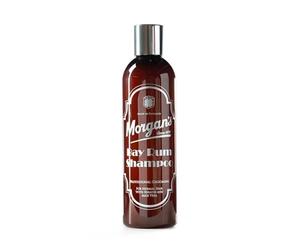 Morgan's Pomade Bay Rum Fragranced Shampoo for Normal Hair, Boosts Hair Vitality and Shine, Moisturises the Scalp, with Keratin and Aloe Vera 250ml