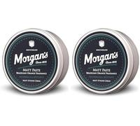 Morgan's Pomade Matt Paste, Hair Styling Paste for Men, Matte Finish and Medium Hold for All Hair Types, Brazilian Orange Fragrance 75ml (Pack of 2)