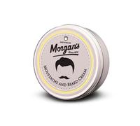 Morgan's Pomade Moustache and Beard Cream, Moisturising and Conditioning Cream for All Beard Lengths, with Natural Oils, Aloe Vera and Keratin 75ml