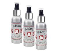 Morgan's Pomade Strong Hold Non Aerosol Hairspray, Provides a Natural and Relaxed Look, Brushes Out Easily, Suitable for Fine or Thinning Hair 100ml (Pack of 3)